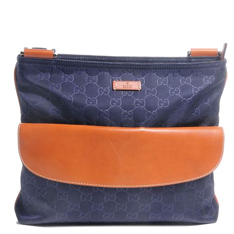 gucci nylon guccissima messenger bag|Gucci signature Messenger bag.